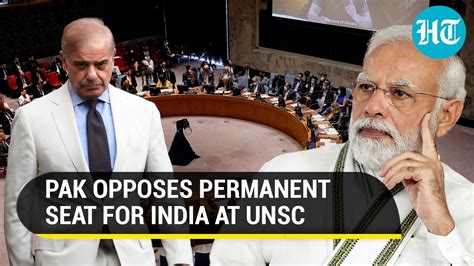 Pak Pm Peddles ‘anti India Hate At Unga Strongly Opposes Delhis Unsc Bid Hindustan Times