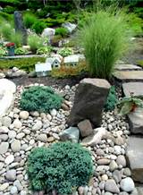 Small River Rock Landscaping Images