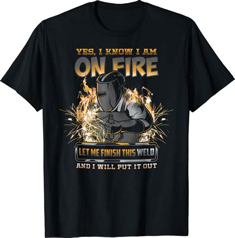 Welder Saying Welding T Shirt Clothing Shoes And Jewelry