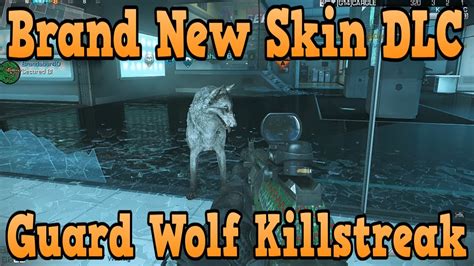 Call Of Duty Ghosts Wolf Dlc Skin And Free Camo Pack Gameplay How