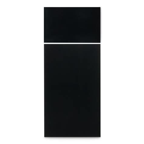 Dometic Black Acrylic Refrigerator Door Panels Set For DM2872 DM2882