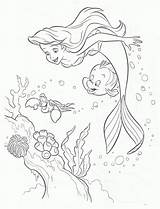 Mermaid Coloring Pages Barbie Little Colorear Para Tale Disney Dibujos Whitesbelfast Credit sketch template