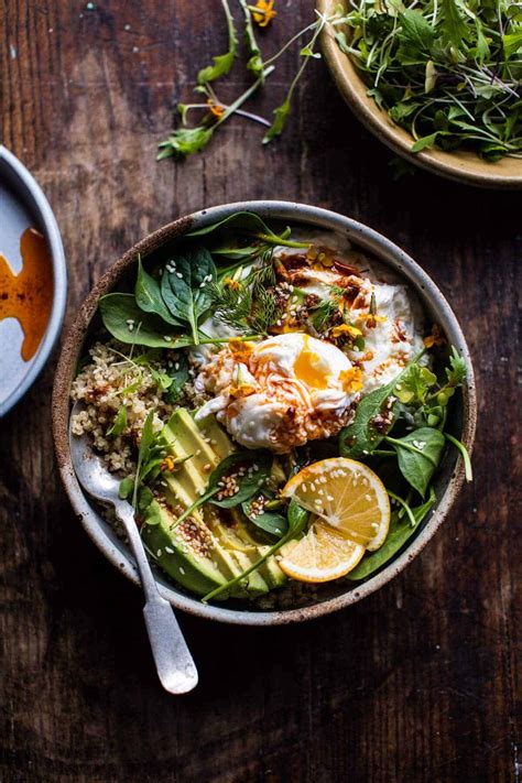 Turkish Egg And Quinoa Breakfast Bowl Half Baked Harvest