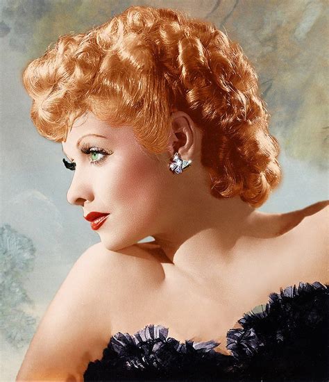 Lucille Ball Love This Color Photo Of Her Old Hollywood Glamour Golden Age Of Hollywood