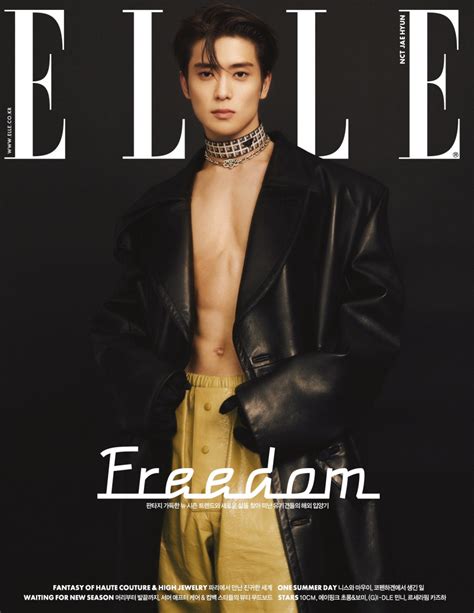 NCT S Jaehyun Is Sexy And Handsome As The Cover Model Of ELLE Korea