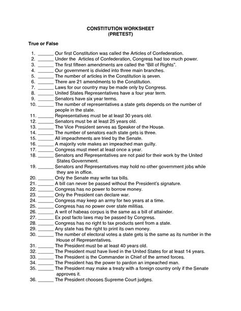 14 4th Amendment Worksheets And 5 And 6