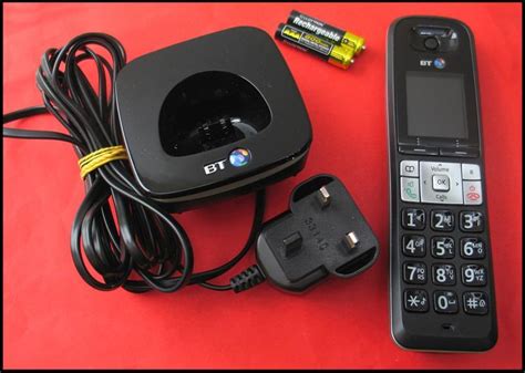 Bt Extra Handset And Charger For Bt 8500 Bt8500 Cordless Phone New