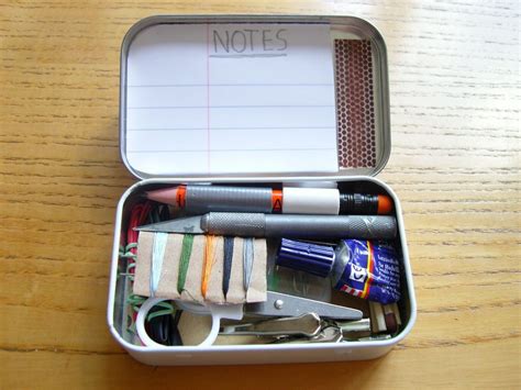 Maker Tin Altoids Tins Diy Kits Survival Kit