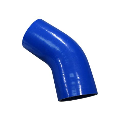Degree Blue Elbow Coupler Silicon Hose For Turbo Intercooler Pipe