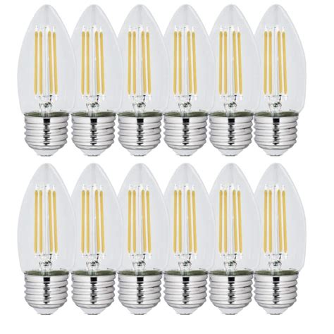 Feit Electric Watt Equivalent B Medium E Base Dimmable Filament