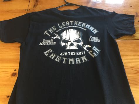 The Leatherman Black T Shirt 2xl 3xl 4xl · The Leatherman Motorcycle