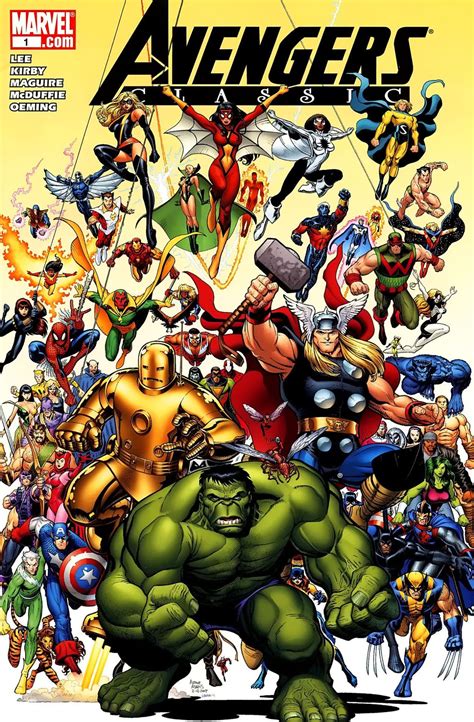 Arthur Adams 2007 Avengers Classic 1 When Adams Returned To Marvel In