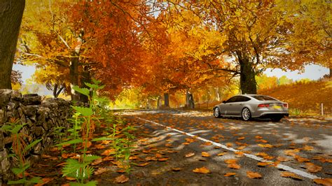 Car Nature Autumn 1920x1080 Wallpaper