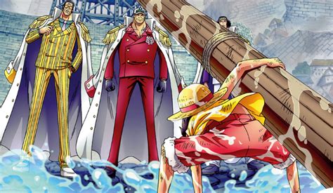 Most Epic Scene In One Piece Luffy Vs Admirals By Mada654 On Deviantart