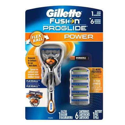 15 Off Gillette Fusion Proglide Power Mens Razor Kit At