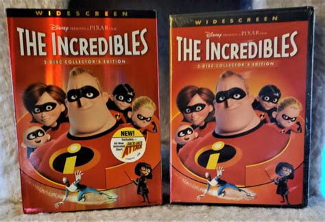 The Incredibles 2 Disc Dvd Set 2005 Ws Collectors Ed Brand New W