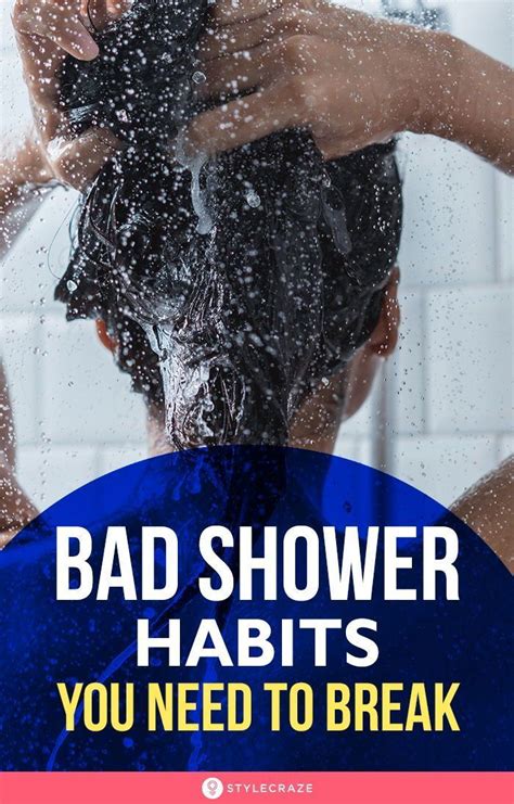 10 bad shower habits you need to break the key to having a good showering experience means ditc