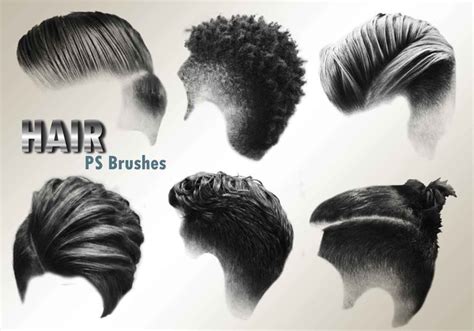 20 hair male ps brushes abr. 20 Hair Male PS Brushes abr. vol.3 - Free Photoshop ...