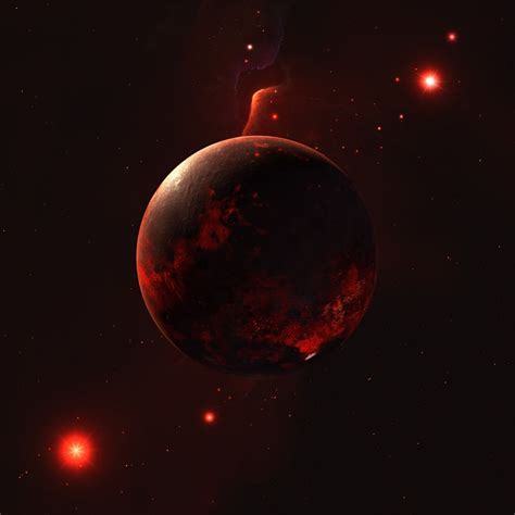 1080x1080 Resolution Planet In Space 1080x1080 Resolution Wallpaper
