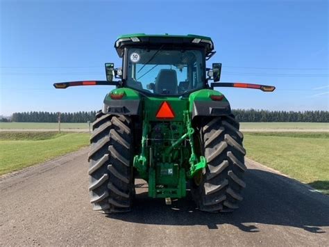 2020 John Deere 7r 290 Row Crop Tractor برسم البيعelmira Ontario