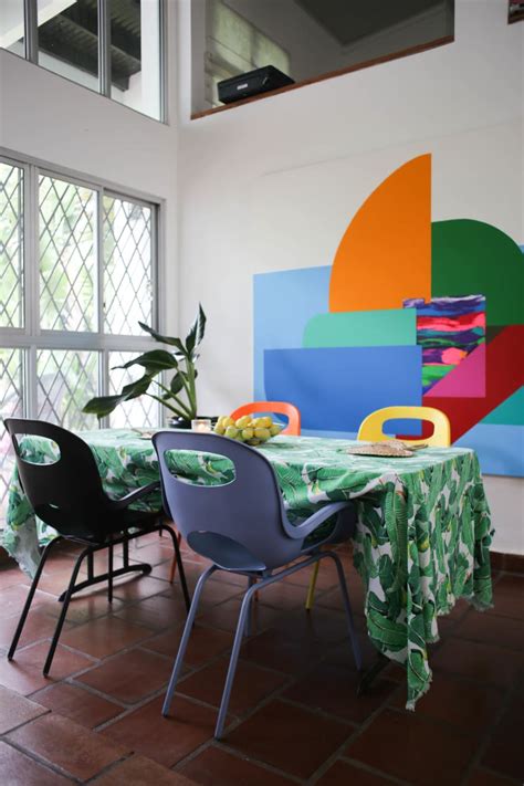 House Tour Colorful Modernism In Panama Apartment Therapy