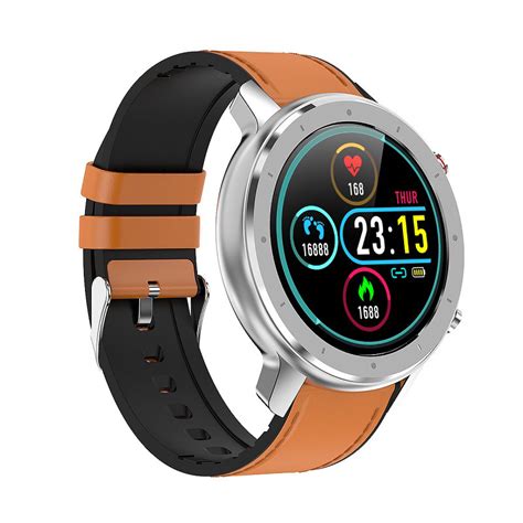 Oscillometric method blood pressure cuff. F12 Smart Watch Full round screen IP68 Waterproof Bracelet ...