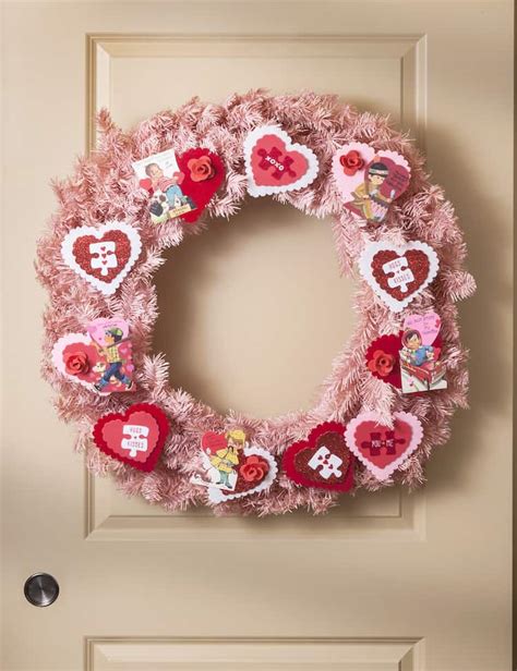 Vintage Valentine Wreath In 15 Minutes