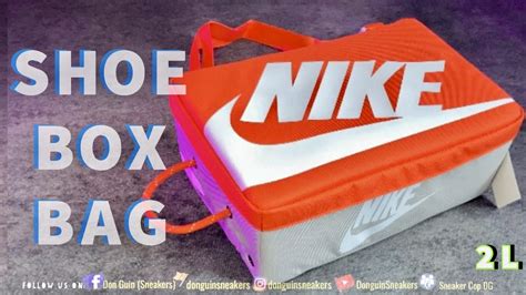 Nike Shoe Box Bag 12l Detailed Look Youtube