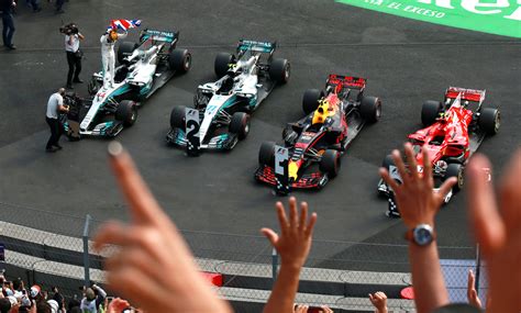 Mercedes Amgs Lewis Hamilton Secures 2017 Formula 1 Title At Mexican