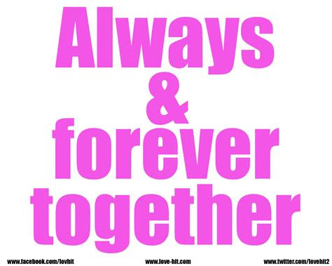 Always And Forever Together