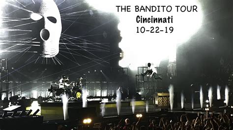 Twenty One Pilots The Bandito Tour Cincinnati Ohio 10 22 19 Youtube