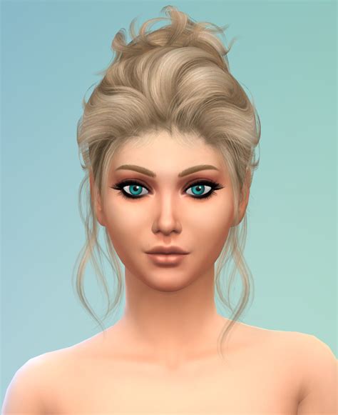 Ams Cc Finds Wingssims Wings To0628 Elegant Hair） Gorgeous