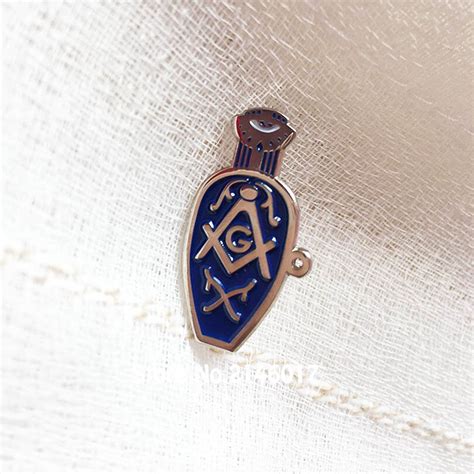 Buy 10pcs Freemason Slippers Lapel Pin Badge Masonic