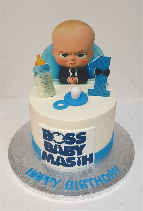 Boss Baby Fresh Cream Birthday Cake Cb Rc113 Cake Boutique
