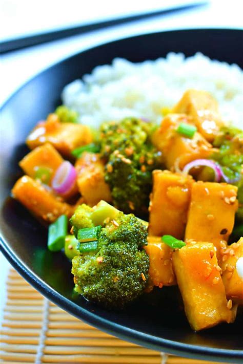 We wanted to best show how tofu can absorb the flavours of a marinade when it is well pressed. Tofu for Beginners (with 50+ recipes) | The Stingy Vegan