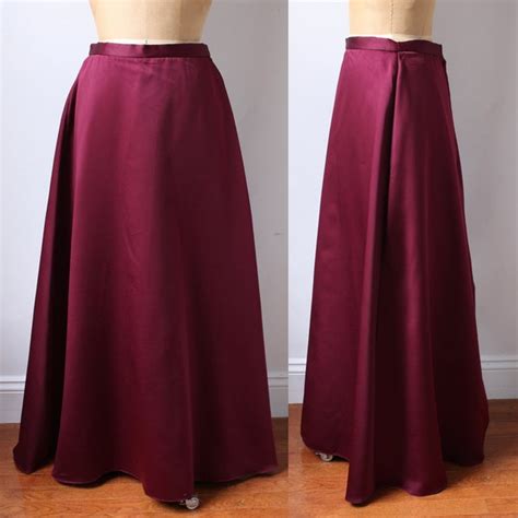 Floor Length Skirt Etsy
