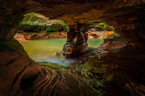 Nature Cave Rocks Water 2048x1356 Wallpaper Wallhavencc