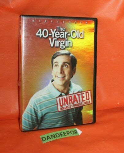 The 40 Year Old Virgin Dvd 2005 Widescreen Unrated 25192870620 Ebay 40 Year Old Virgin