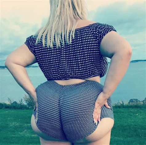 Meet The Swedish Woman With A Massive Bum Making People Go Crazy On