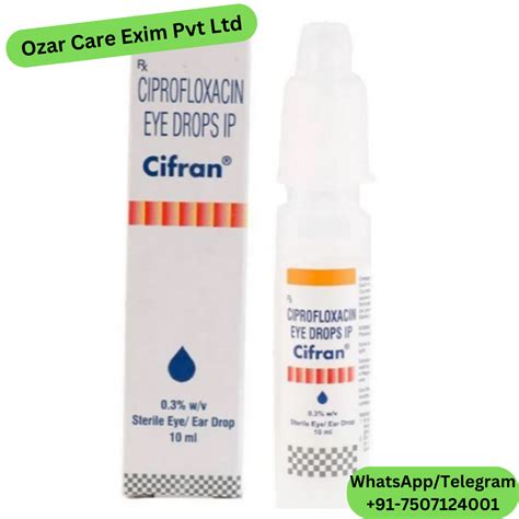 Ciplox Ciprofloxacin Eye Ear Drops Packaging Type Box Packaging Size Ml At Rs Piece In