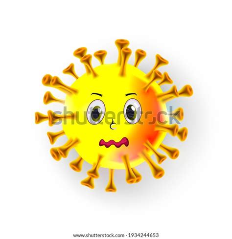 Virus Emojis Set Viral Emoticons Emoticons Stock Illustration