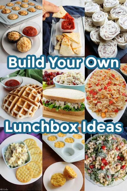 Cooking With Carlee Build Your Own Lunchbox Adventure