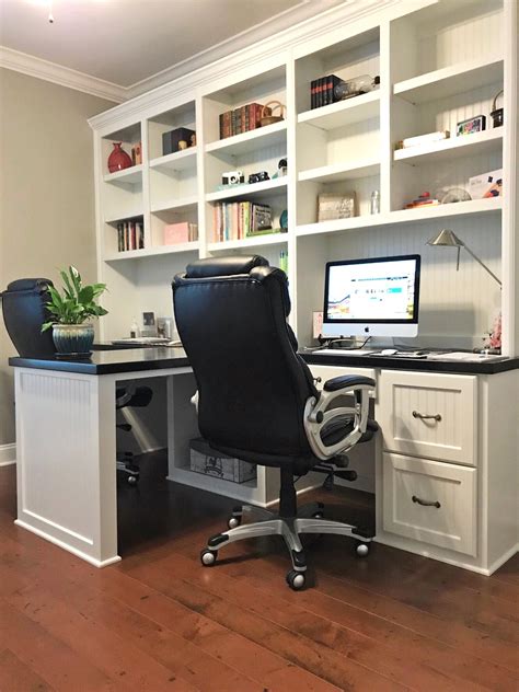Maximize Space And Style With A Desk Bookshelf Built In Get Organized