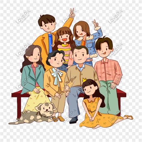 Get Gambar Kartun Keluarga 2 Anak Png