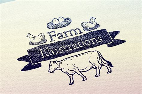 40 Farm Illustrations Illustrations Creative Market
