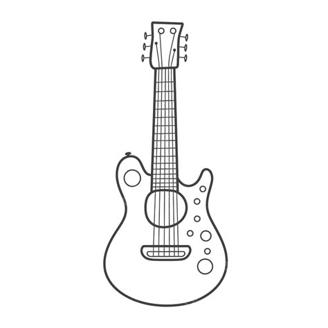 Electric Guitar Coloring Pages
