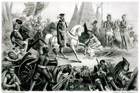 De Soto Discovering The Mississippi May 21st 1541 From The American