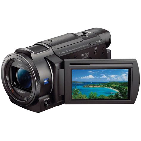 Sony Fdr Ax33 4k Ultra Hd Handycam Camcorder Fdrax33b Bandh Photo