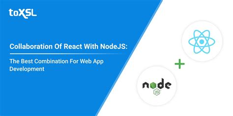 Collaboration Of React With NodeJS Best Combination For Web App Development