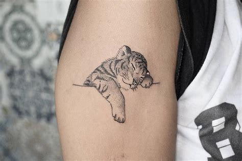Tatuajes De Tigres Originales Con Mucho Significado Mini Tatuajes